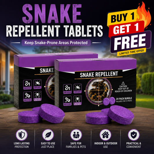 SNAKEGUARD™ — Snake Repellent Tablets  | Buy 1 Get 1 Free