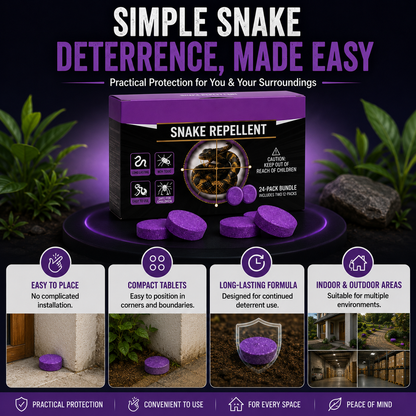 SNAKEGUARD™ — Snake Repellent Tablets  | Buy 1 Get 1 Free
