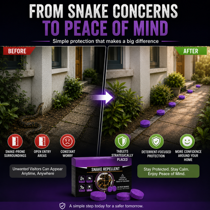 SNAKEGUARD™ — Snake Repellent Tablets  | Buy 1 Get 1 Free